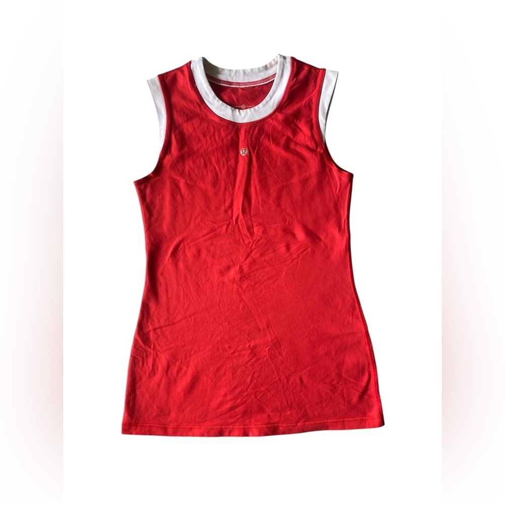 Lululemon‎ Small Red Tank Top A37